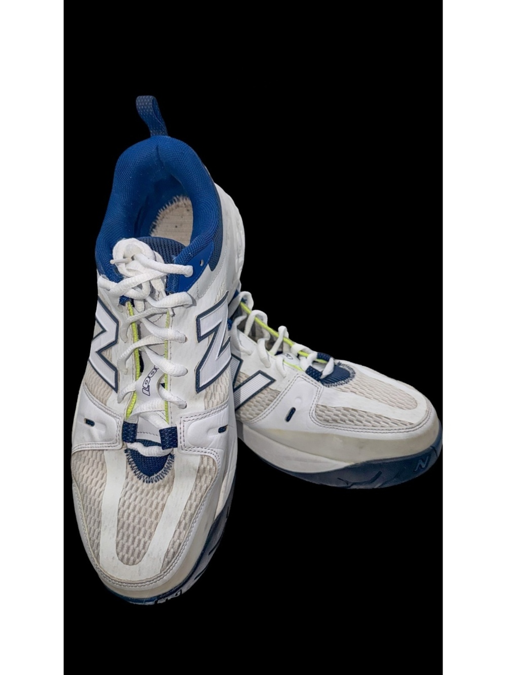 New Balance Men's Athletic Sneakers Size 13 White Blue